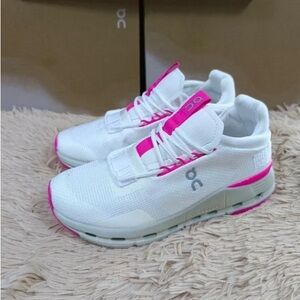 On Cloud pink shoes Fashion sneaker casual shoes